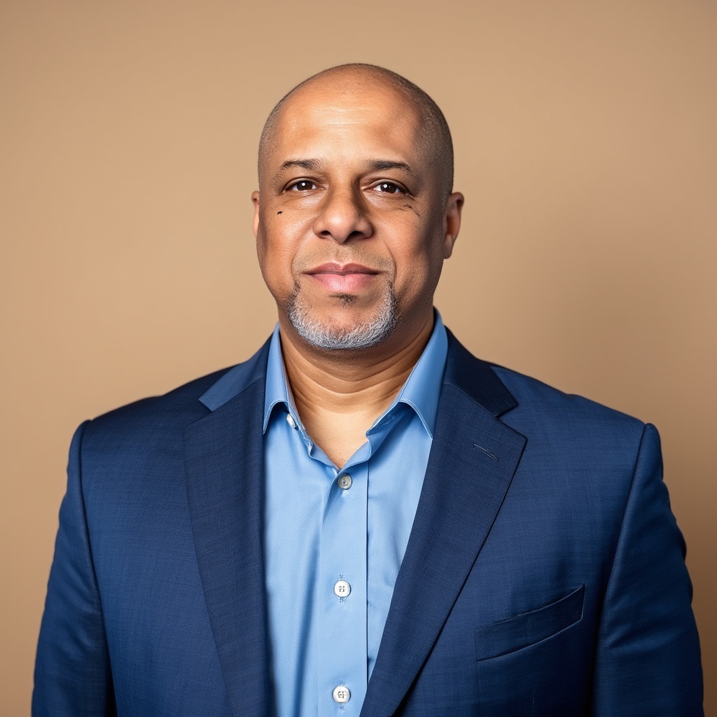 Portrait of Jamal Smith, Co-Founder of Altadena Talks Foundation